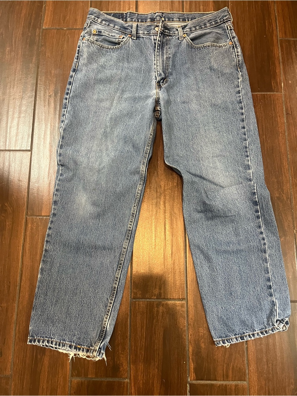 Men’s Levi’s 550 Blue Denim Jeans, 36x30